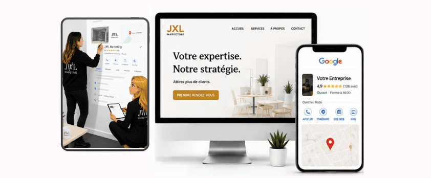 Responsive website on all screens — JWL Marketing