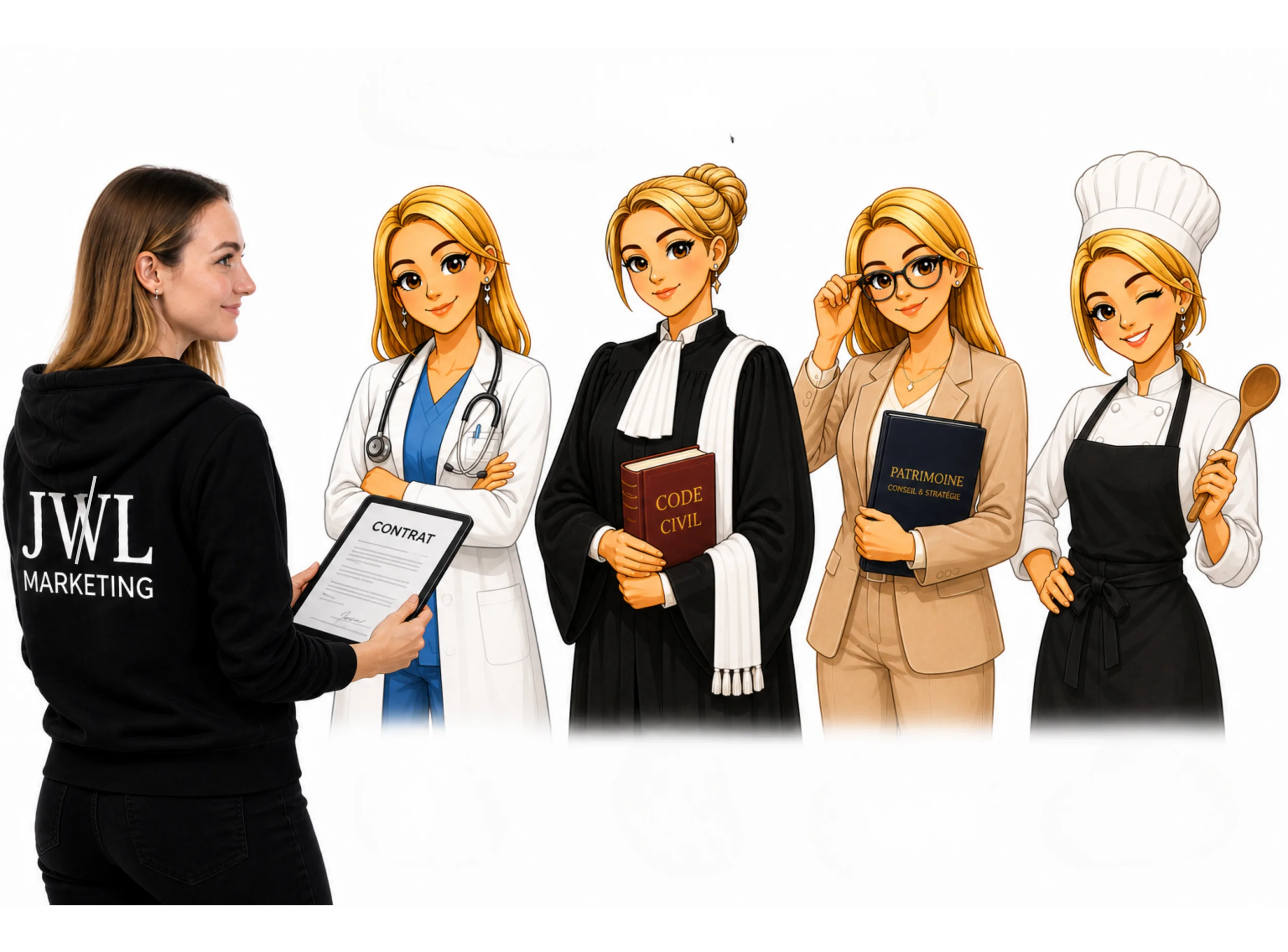 Stratégies marketing personnalisées JWL
